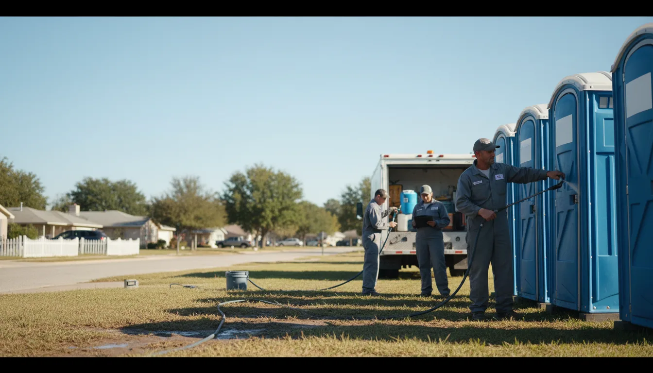 Long-Term Portable Toilet Rental in Verona, VA near me